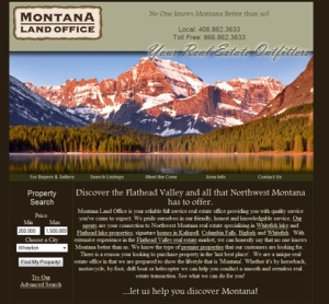 Web Design - Montana Land Office